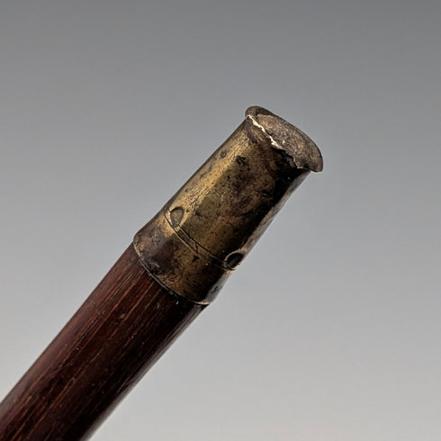 British vintage golf club handle brown shaft walking stick 92cm